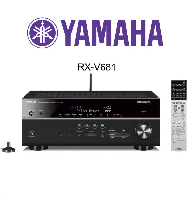 Der Yamaha RX-V681 AV Receiver mit Dolby Atmos und DTS:X im Test ...