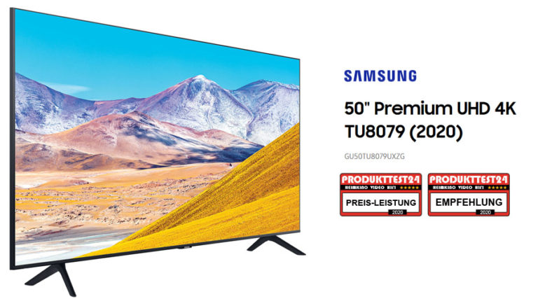 Im Test Samsung Gu50tu8079 Aktuelle Fernseher Im Praxistest 5814