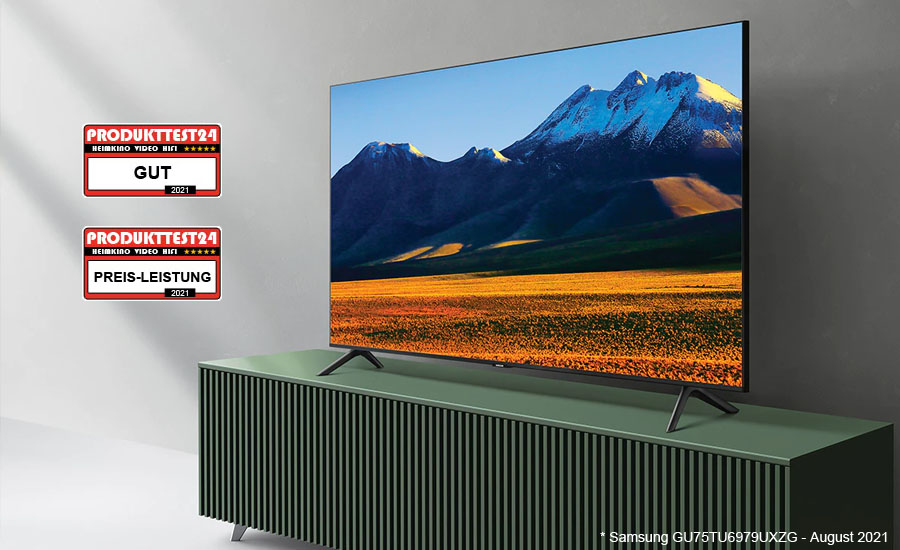 Samsung GU65TU6979 im Test im - Praxistest aktuelle Fernseher - Produkttest24.com