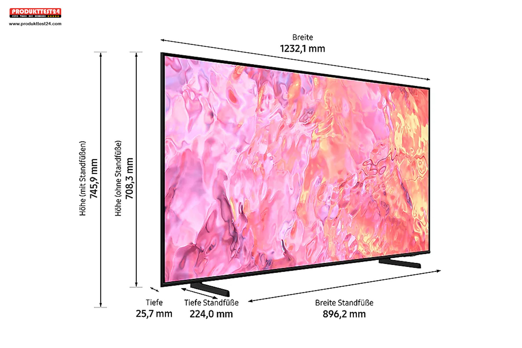 Im Test: Samsung GQ55Q60C -  - aktuelle Fernseher im  Praxistest
