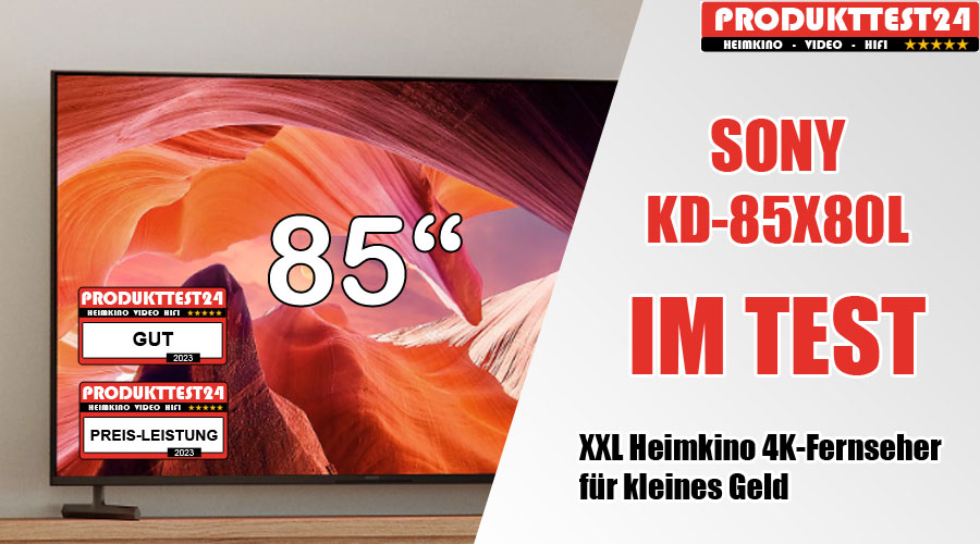 Sony KD-85X80L 85-Zoll Fernseher im Test - Produkttest24.com - aktuelle  Fernseher im Praxistest