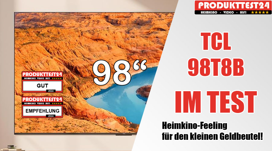 TCL 98T8B QLED-Fernseher im Test